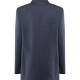 Blazer doppiopetto in lana 105617 A2SNG07 PINKO 