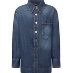 Camicia in misto cotone 105669 A2TXPJZ PINKO 