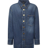 Camicia in misto cotone 105669 A2TXPJZ PINKO 