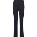 Pantaloni gessati in misto lana 105671 A2QYEZ1 PINKO 