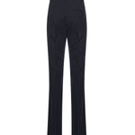 Pantaloni gessati in misto lana 105671 A2QYEZ1 PINKO 
