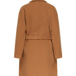 Cappotto monopetto in misto lana 105685 A2SML33 PINKO 