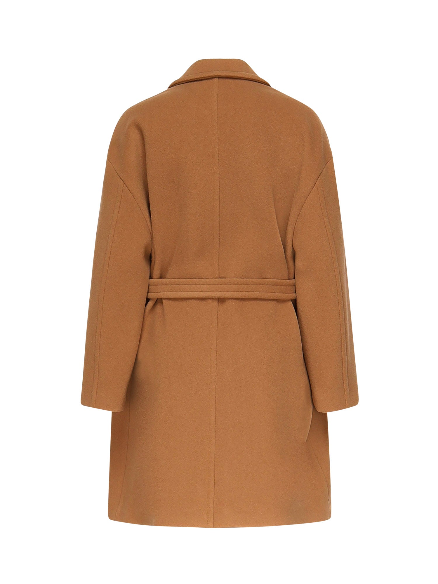 Cappotto monopetto in misto lana 105685 A2SML33 PINKO 