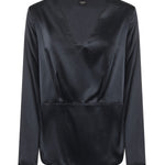 Blusa Frisella in satin 105699 A2JRGA3 PINKO 