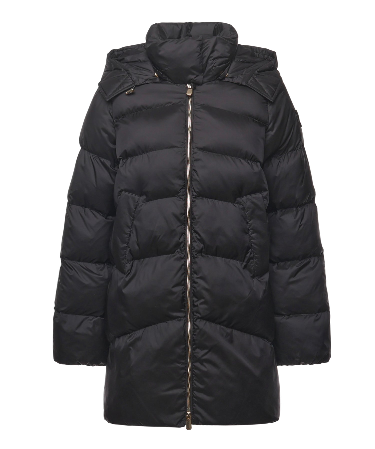 Piumino imbottito con cappuccio 105720 A2TFZ99 PINKO 