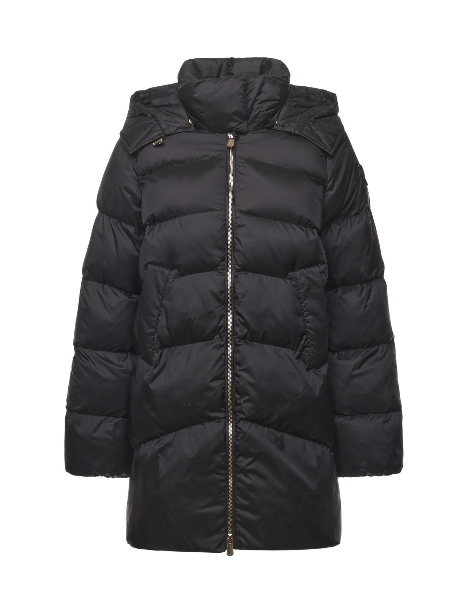 Piumino imbottito con cappuccio 105720 A2TFZ99 PINKO 