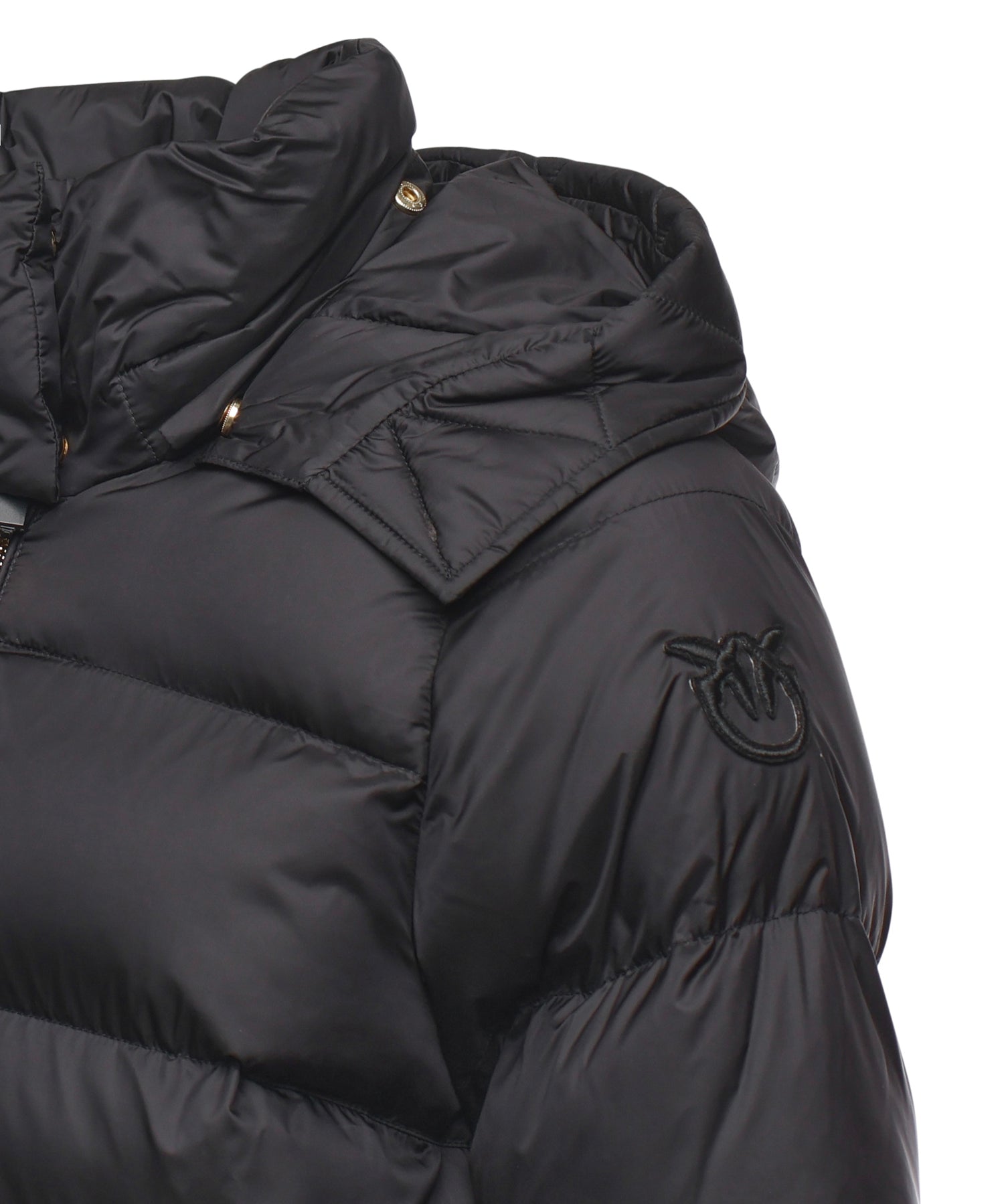 Piumino imbottito con cappuccio 105720 A2TFZ99 PINKO 