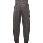 Pantaloni balloon in flanella 105735 A2SKZM7 PINKO 