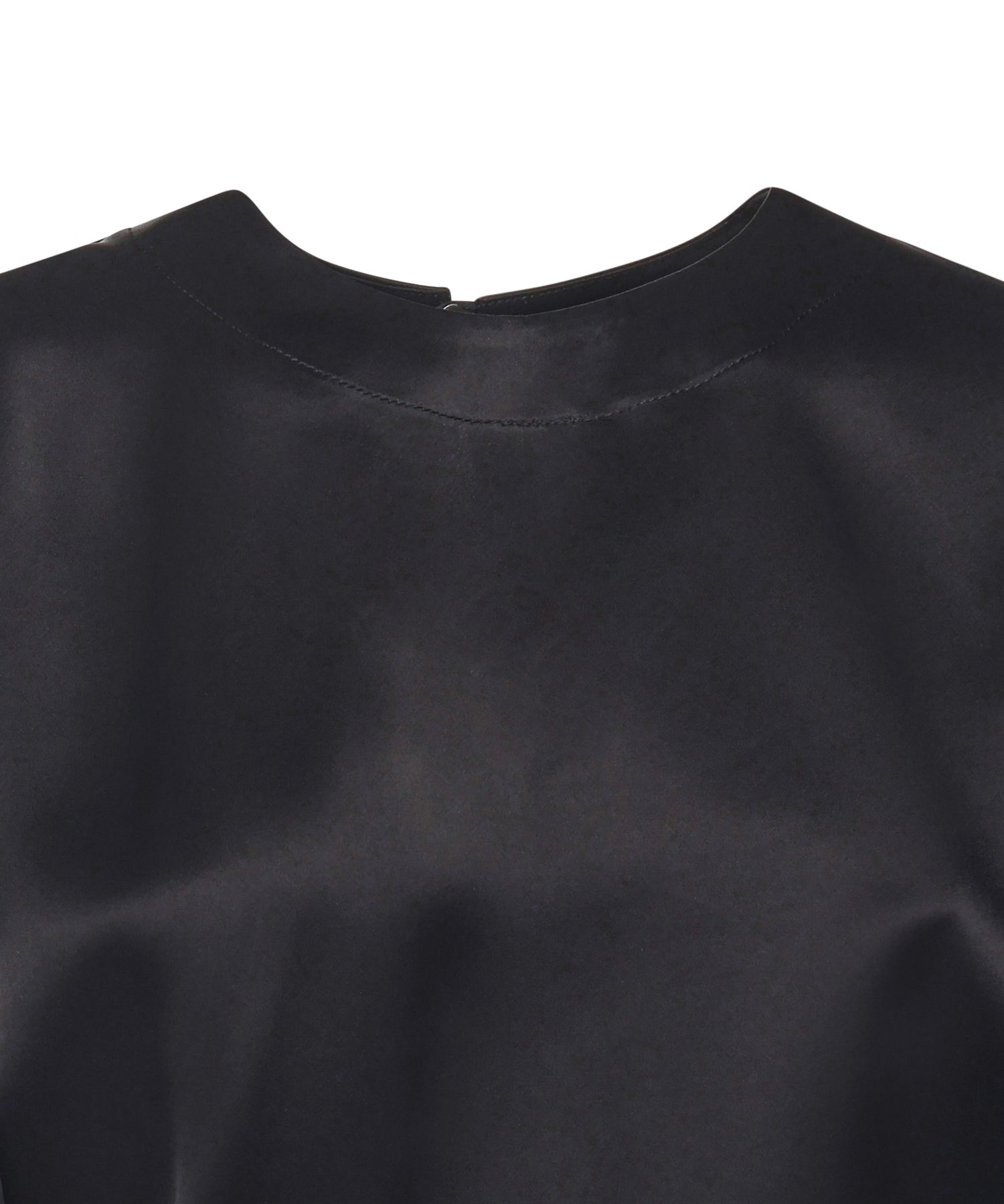 Abito in raso lucido con piume 105738 A2UUZ99 PINKO 