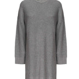 Abito Ask in maglia di misto lana 105746 A2S4II2 PINKO 