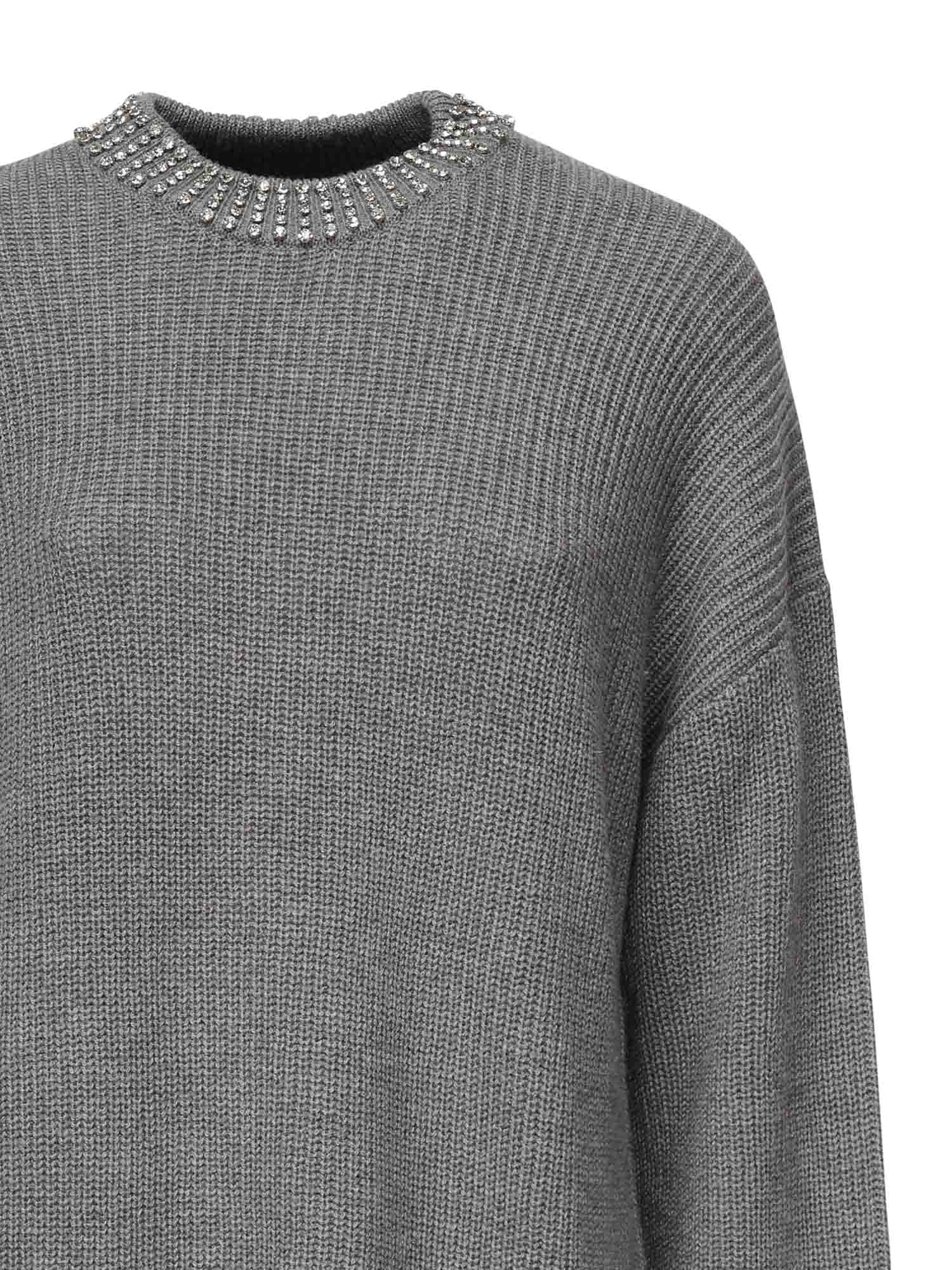 Abito Ask in maglia di misto lana 105746 A2S4II2 PINKO 