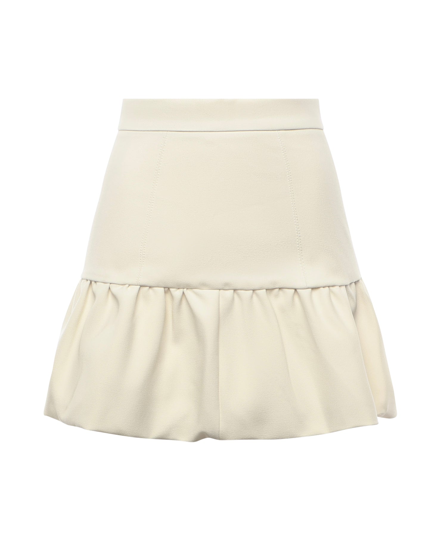 Minigonna con balza 105767 A2QVZ00 PINKO 