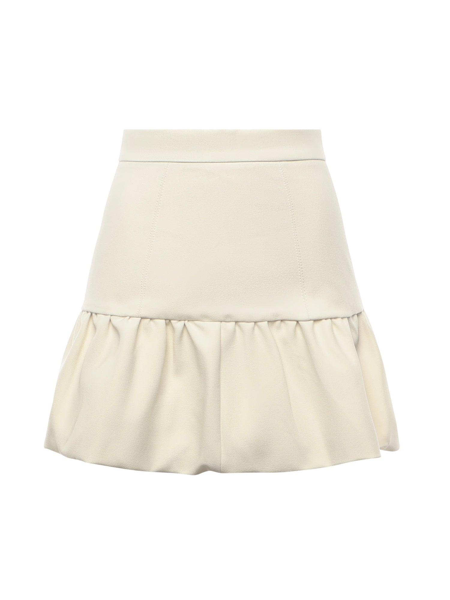 Minigonna con balza 105767 A2QVZ00 PINKO 