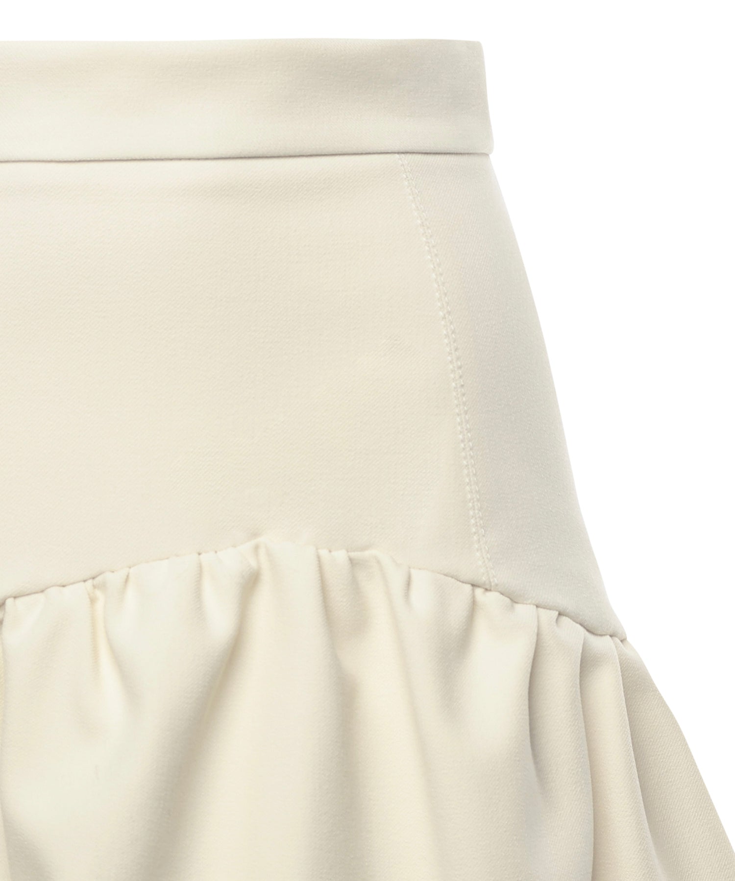 Minigonna con balza 105767 A2QVZ00 PINKO 