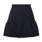 Minigonna con balza 105767 A2QVZ99 PINKO 