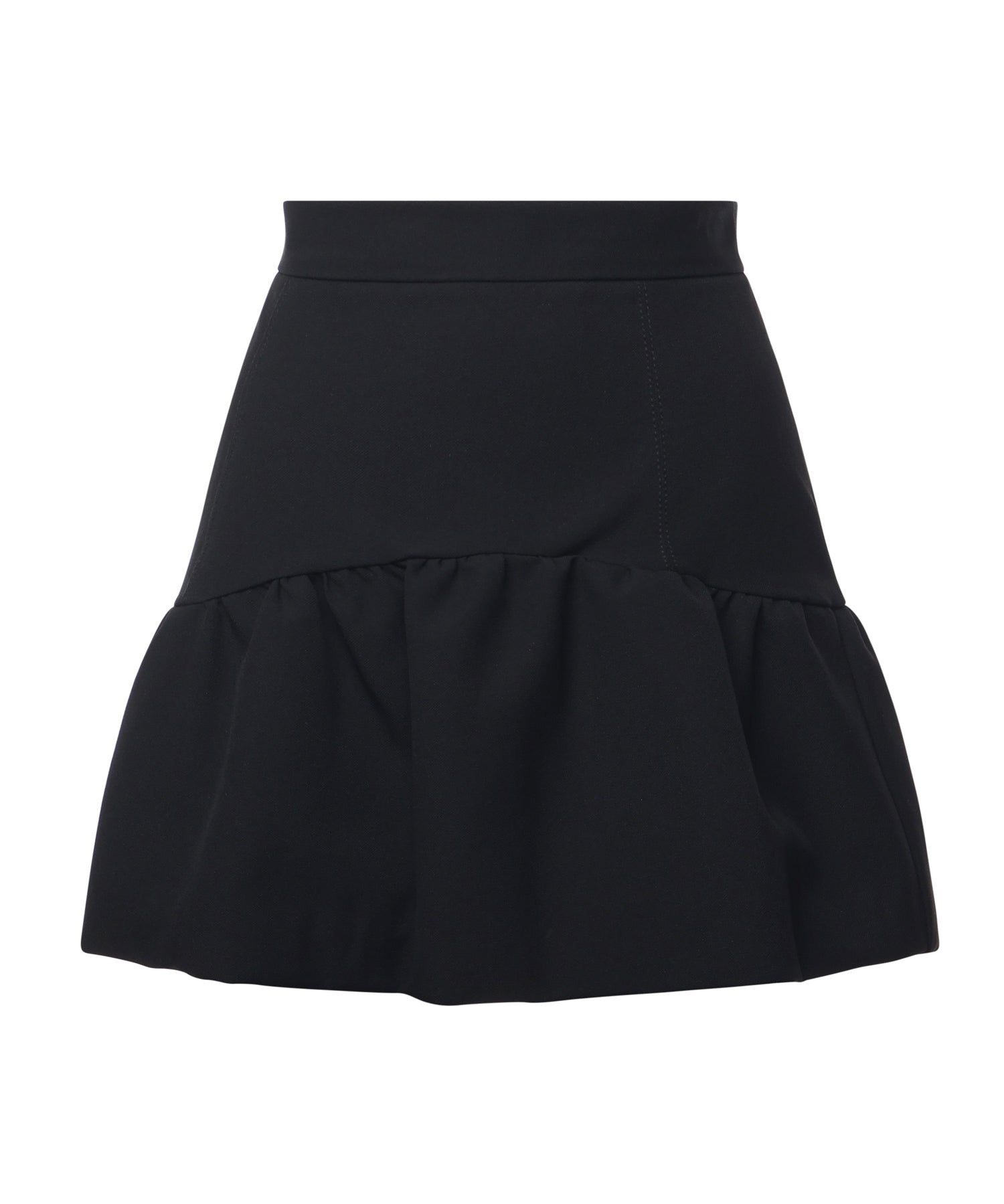 Minigonna con balza 105767 A2QVZ99 PINKO 