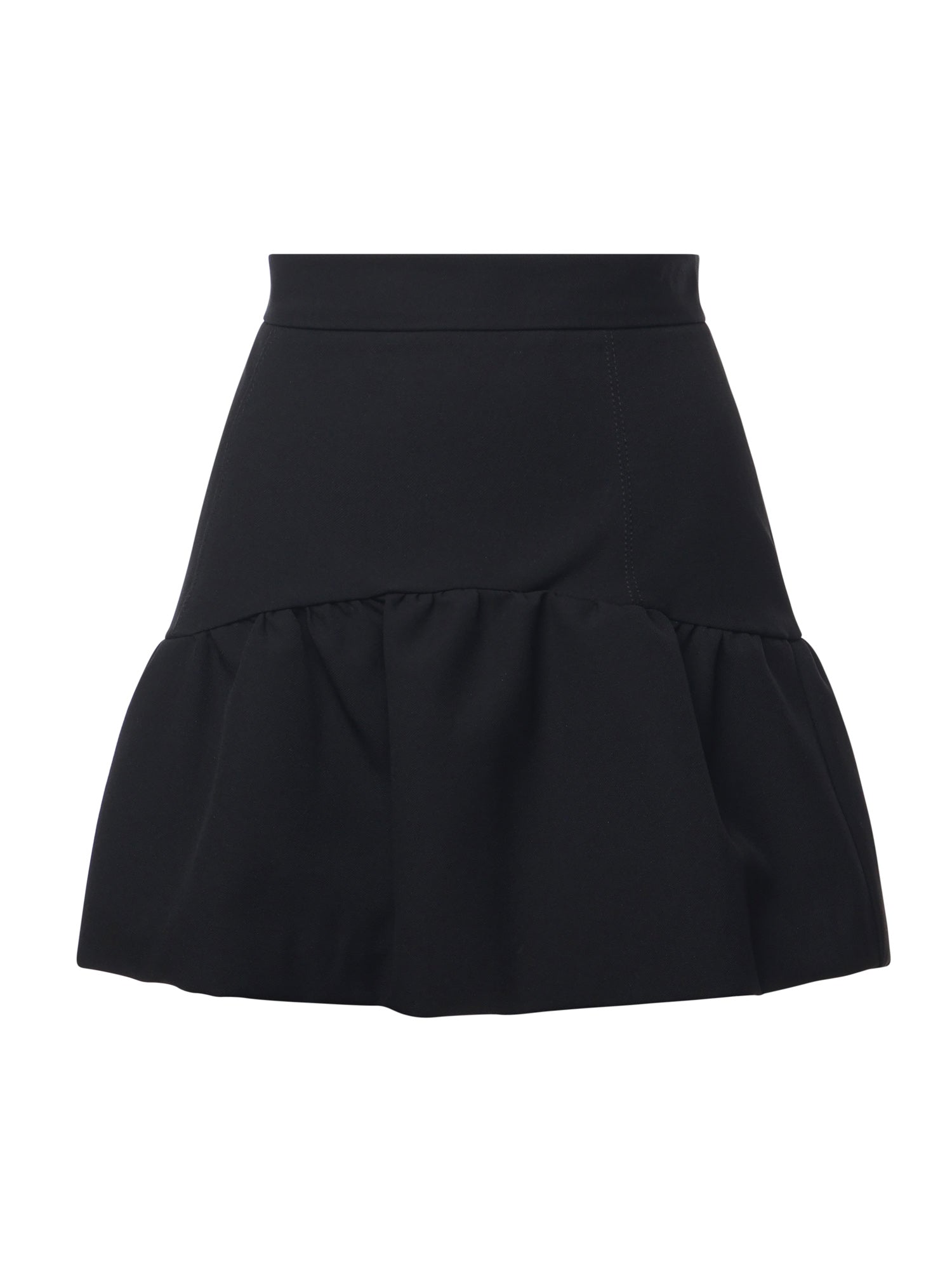 Minigonna con balza 105767 A2QVZ99 PINKO 