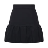 Minigonna con balza 105767 A2QVZ99 PINKO 