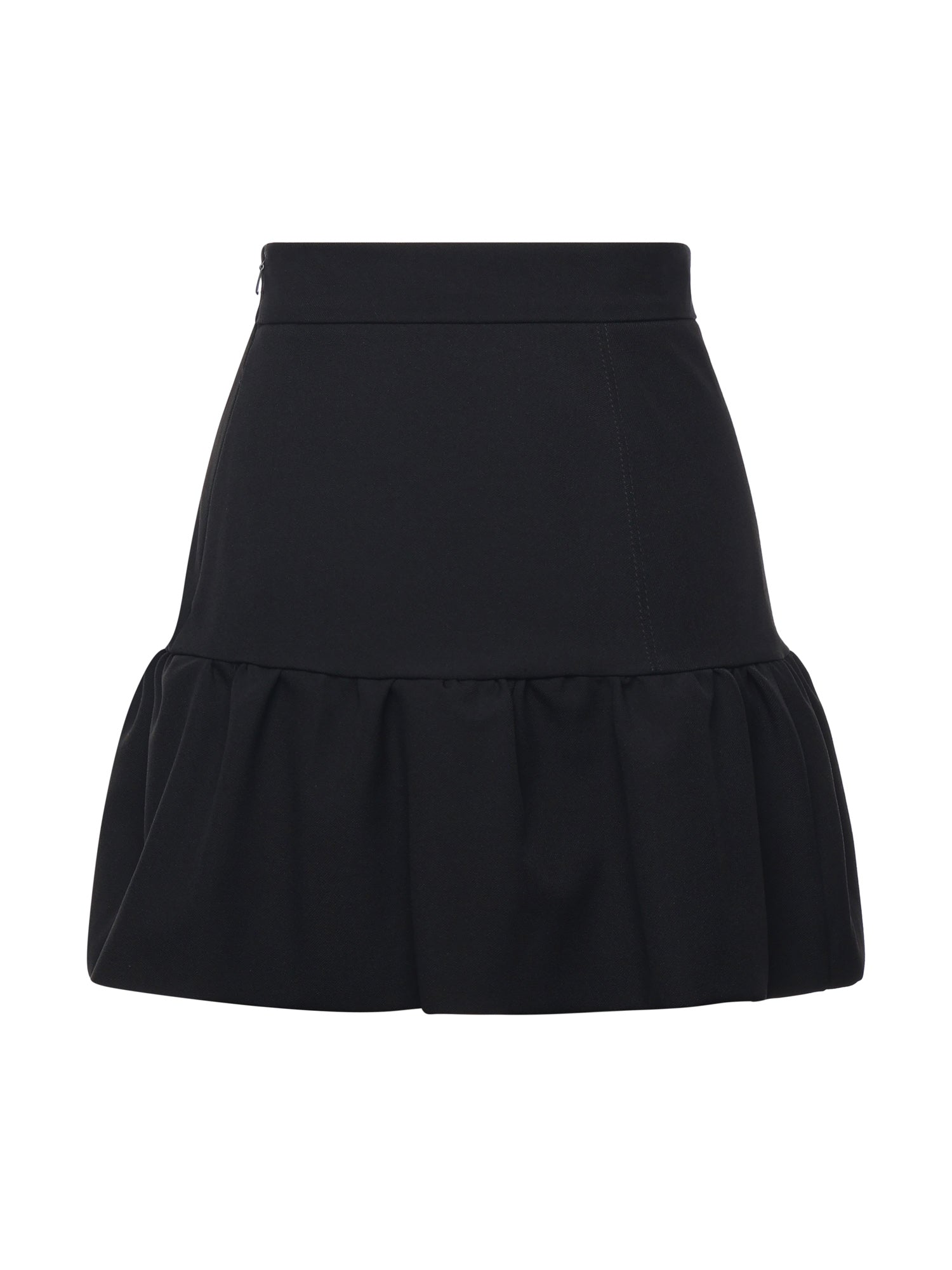Minigonna con balza 105767 A2QVZ99 PINKO 