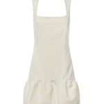 Abito cropped svasato 105768 A2QVZ00 PINKO 