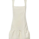Abito cropped svasato 105768 A2QVZ00 PINKO 