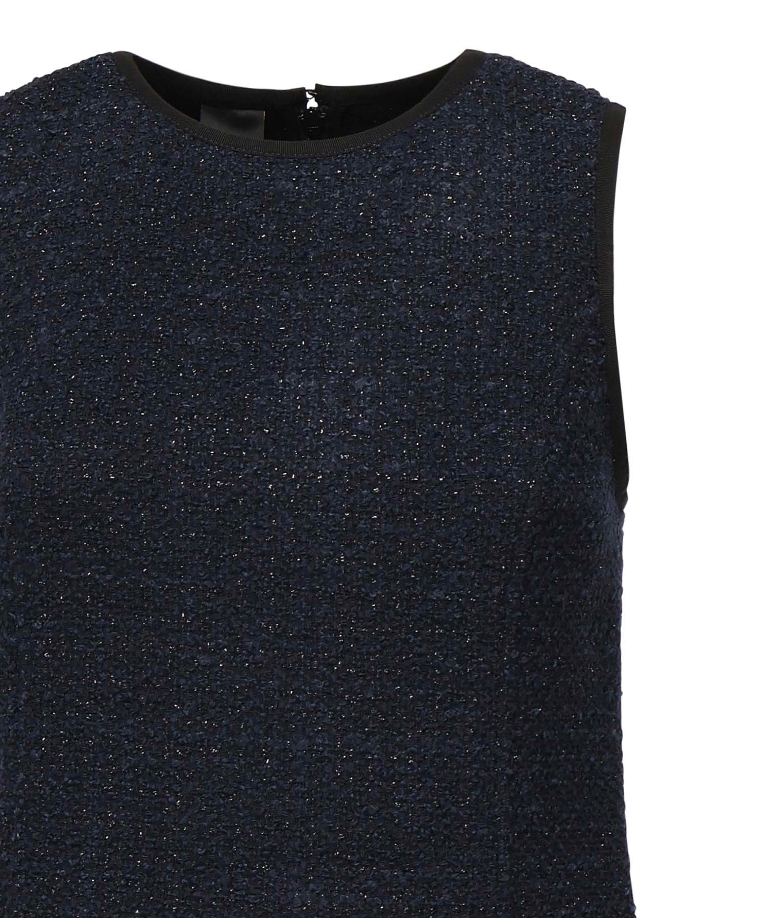Abito smanicato in tweed 105795 A2VLG82 PINKO 