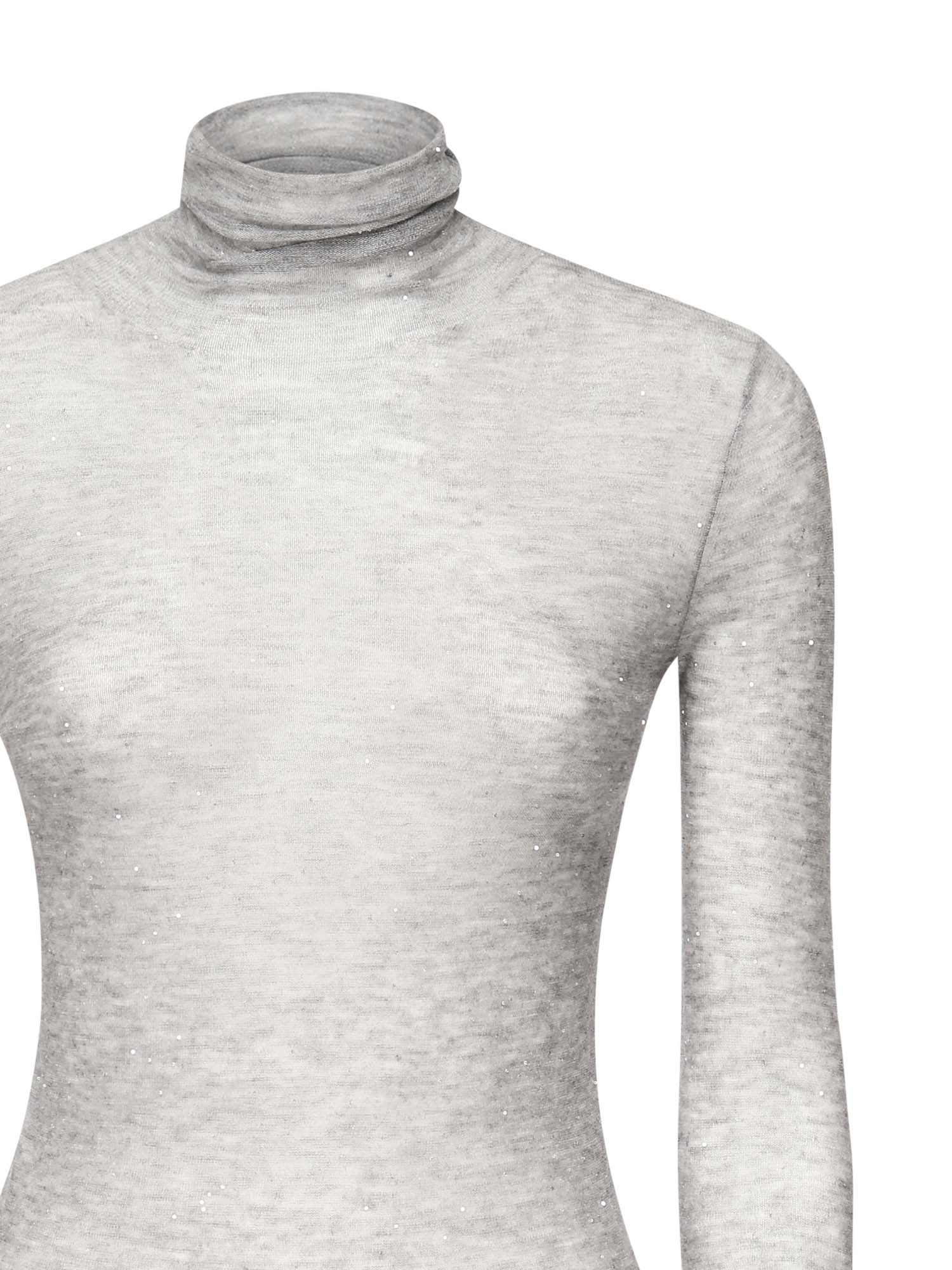 Maglia in lana con micro paillettes 105821 A2PMI42 PINKO 