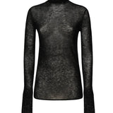 Maglia in lana con micro paillettes 105821 A2PMZ99 PINKO 
