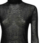 Maglia in lana con micro paillettes 105821 A2PMZ99 PINKO 