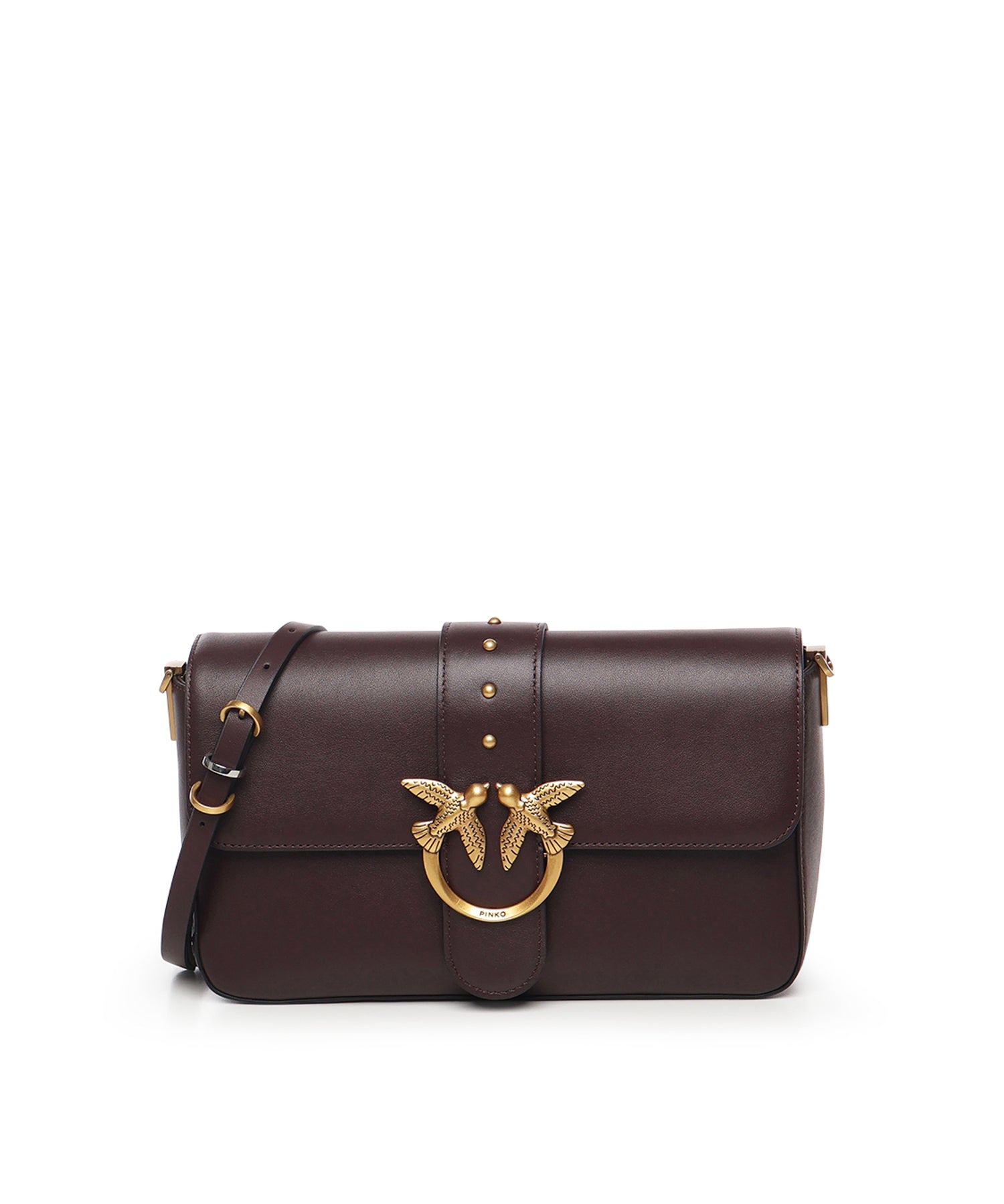 Borsa Love Bag One Slouchy in pelle 105823 A0QOLA7Q PINKO 