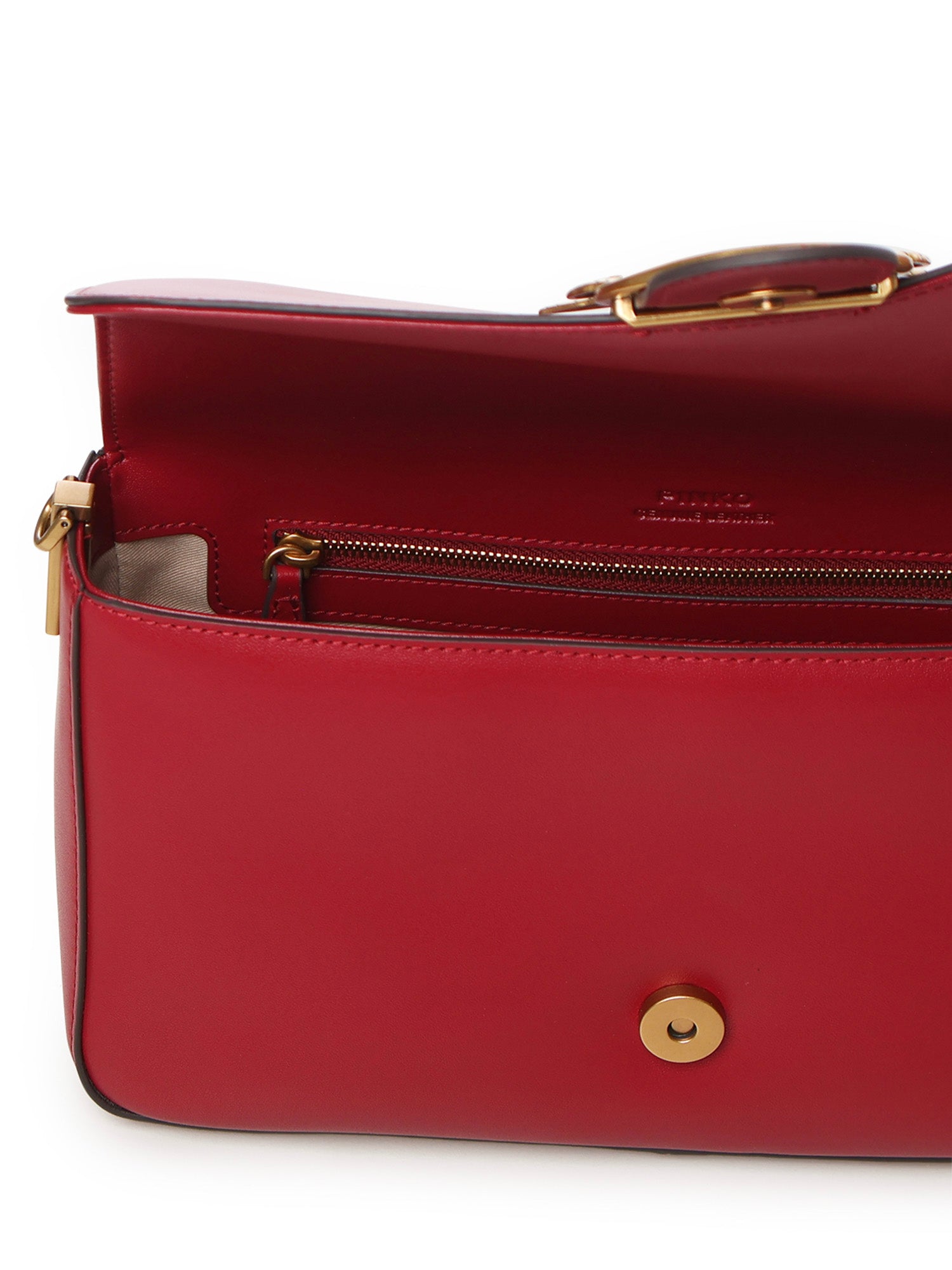 Borsa Love Bag One Slouchy in pelle 105823 A0QOOA4Q PINKO 