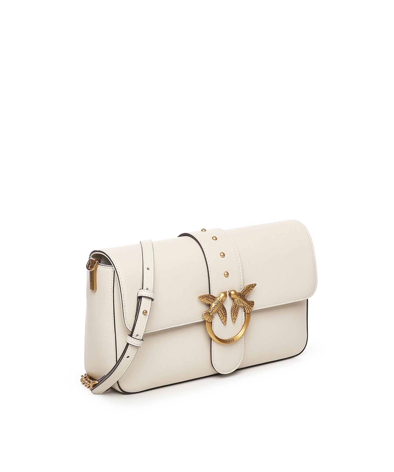 Borsa Love Bag One Slouchy in pelle<BR/> 105823 A0QOZ14Q PINKO 