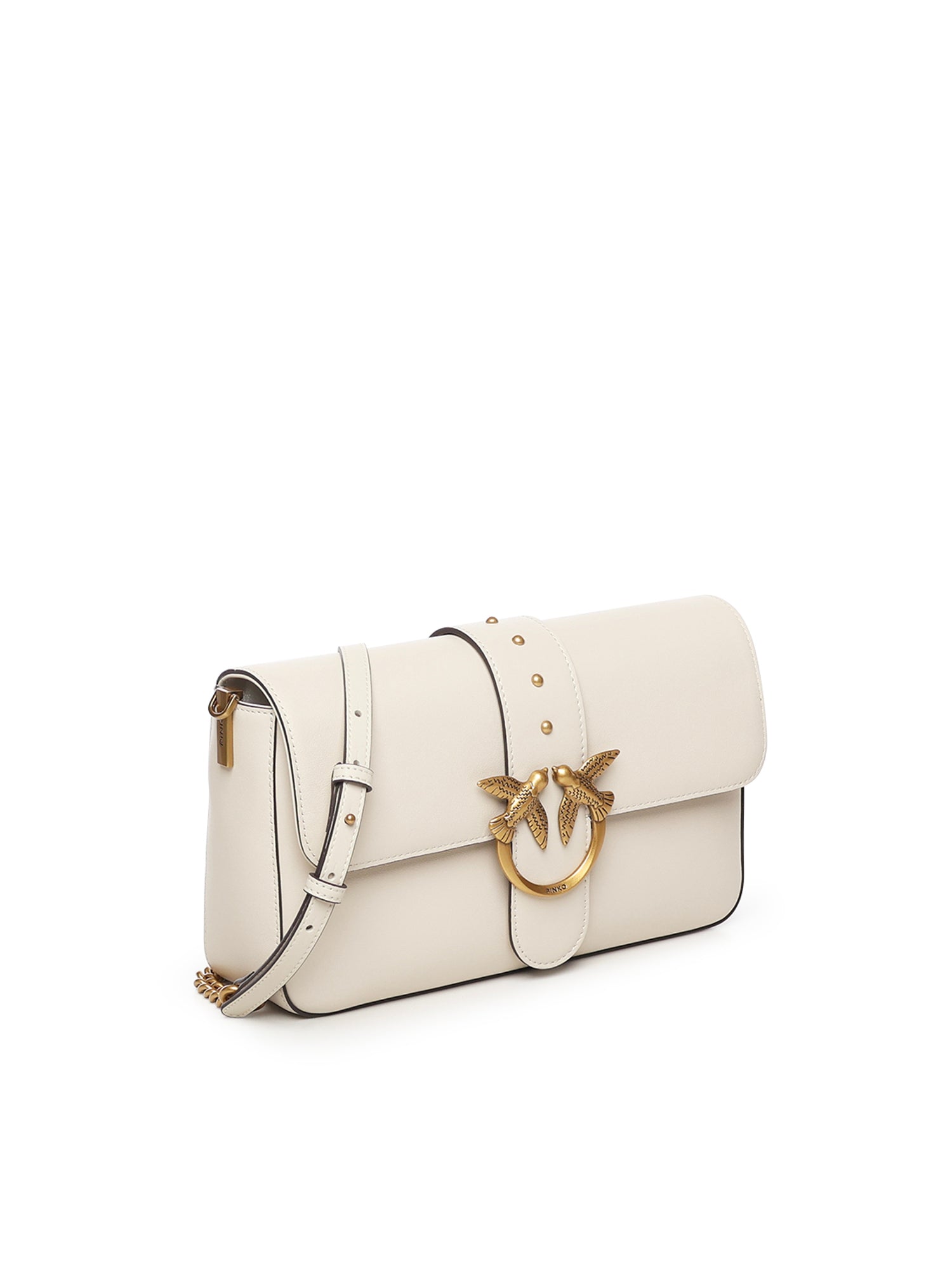 Borsa Love Bag One Slouchy in pelle<BR/> 105823 A0QOZ14Q PINKO 