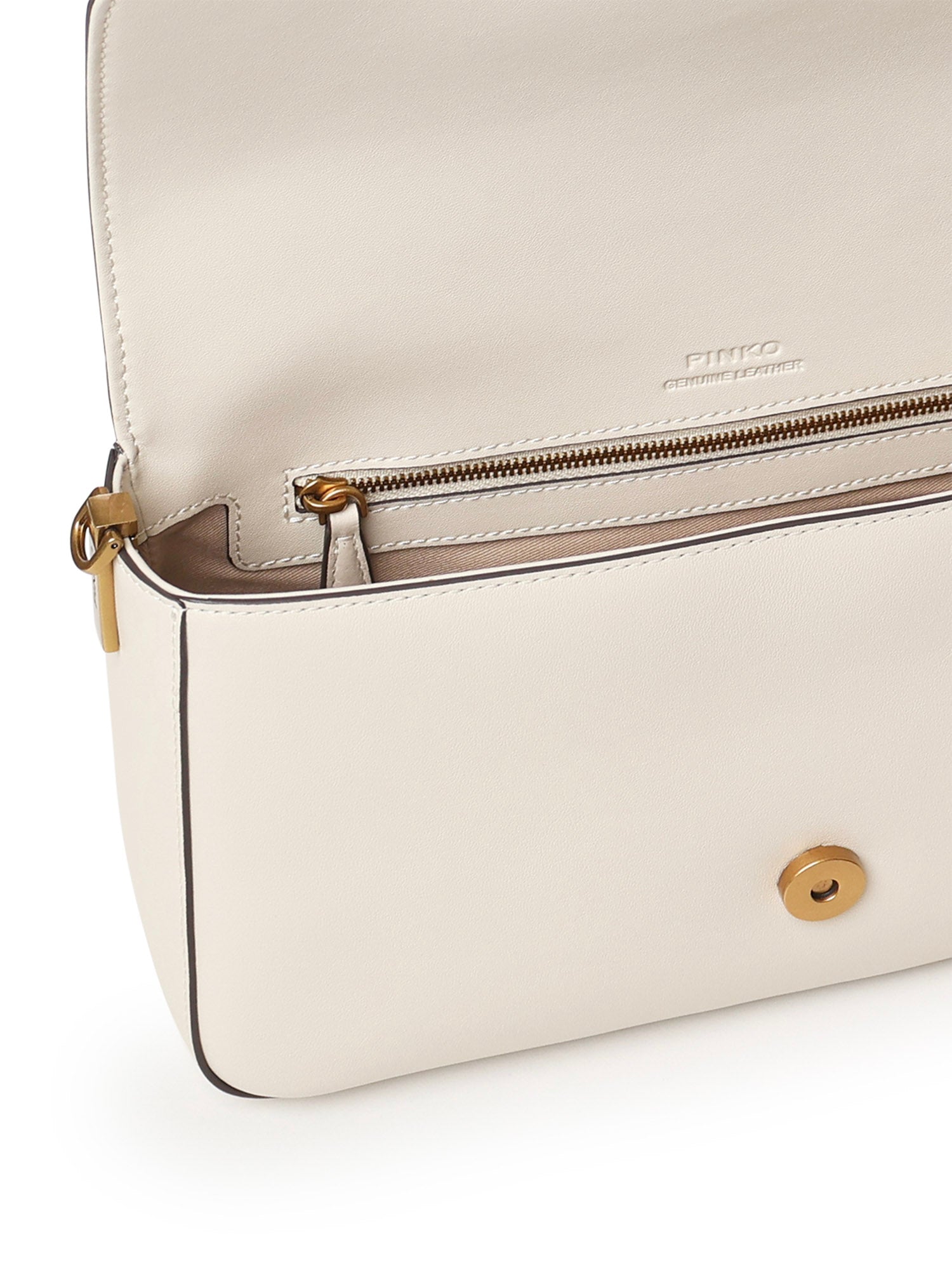 Borsa Love Bag One Slouchy in pelle<BR/> 105823 A0QOZ14Q PINKO 