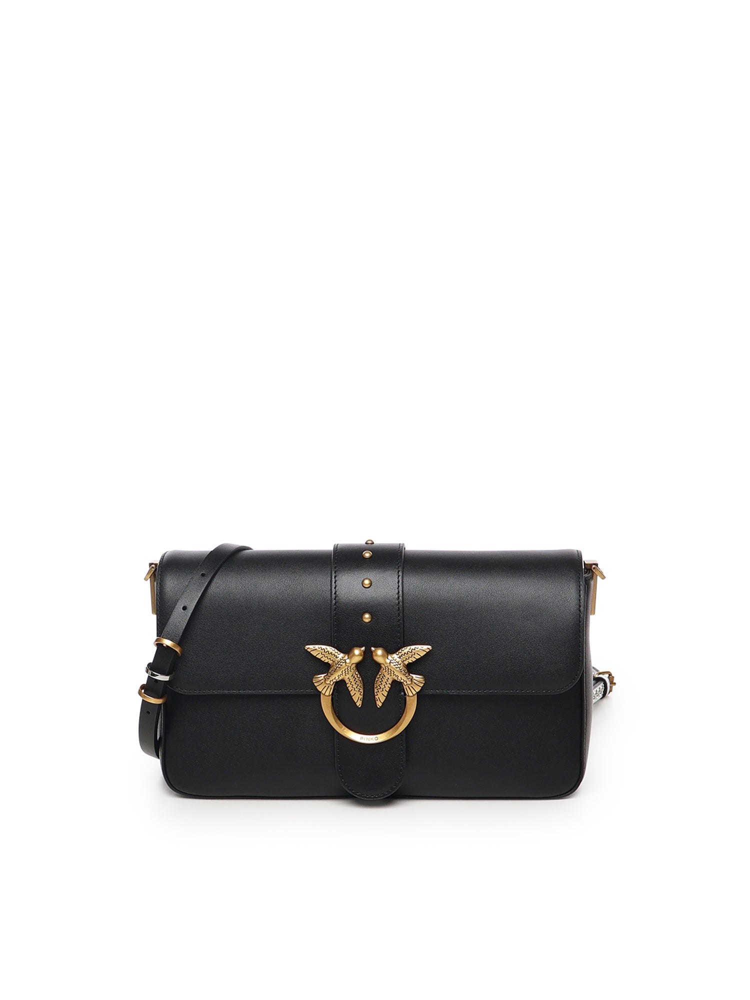 Borsa Love Bag One Slouchy in pelle 105823 A0QOZ99Q PINKO 