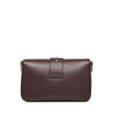 Borsa a spalla piccola Mini Love Bag Slouchy in pelle 105824 A0QOLA7Q PINKO 