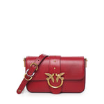 Borsa a spalla piccola Mini Love Bag Slouchy in pelle 105824 A0QOOA4Q PINKO 