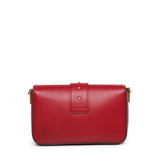 Borsa a spalla piccola Mini Love Bag Slouchy in pelle 105824 A0QOOA4Q PINKO 