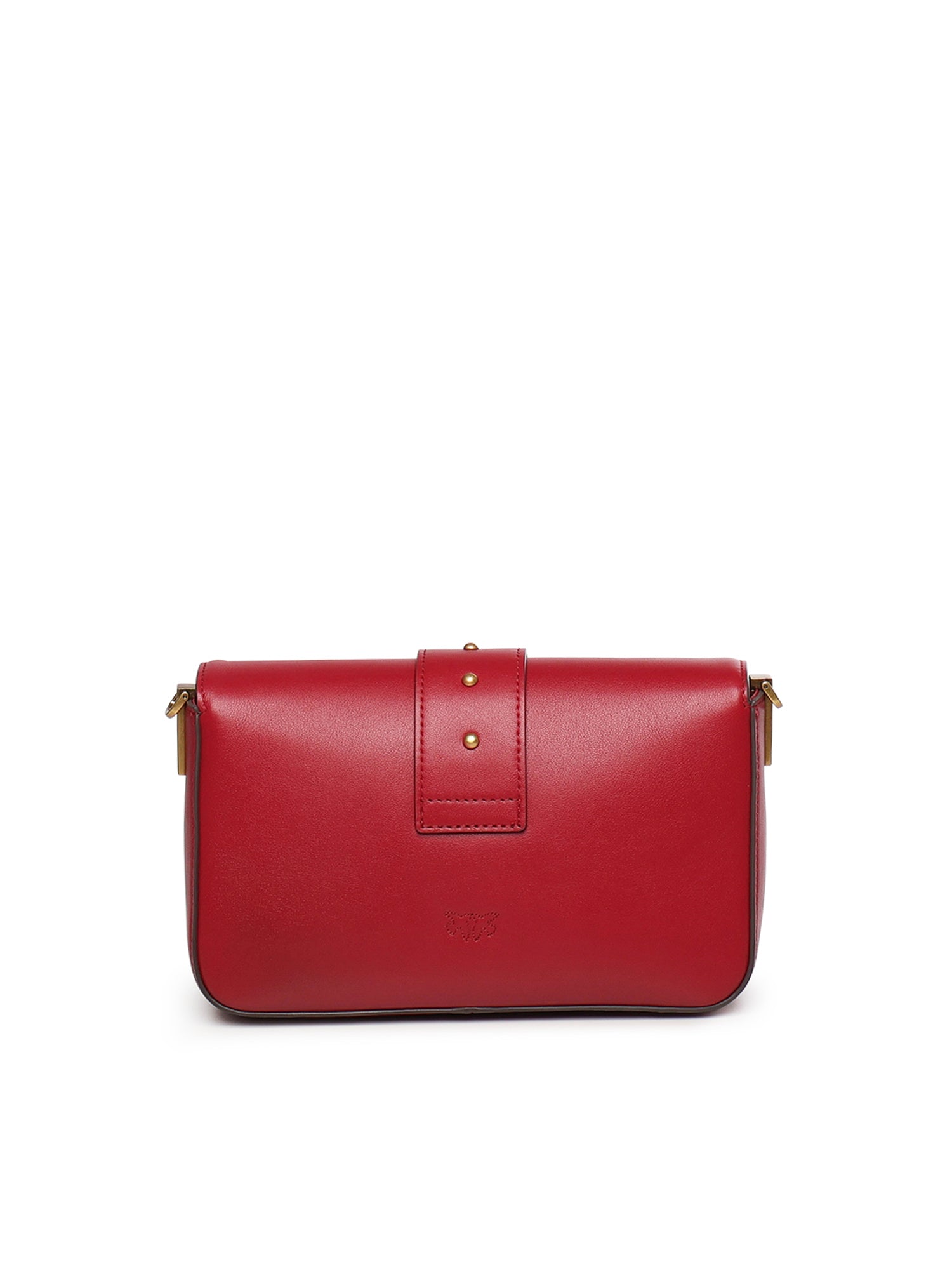 Borsa a spalla piccola Mini Love Bag Slouchy in pelle 105824 A0QOOA4Q PINKO 
