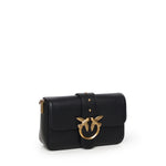 Borsa a spalla piccola Mini Love Bag Slouchy in pelle 105824 A0QOZ99Q PINKO 