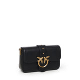 Borsa a spalla piccola Mini Love Bag Slouchy in pelle 105824 A0QOZ99Q PINKO 