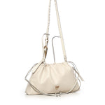 Borsa Clutch a spalla grande in pelle<BR/> 105825 A0QOZ14Q PINKO 