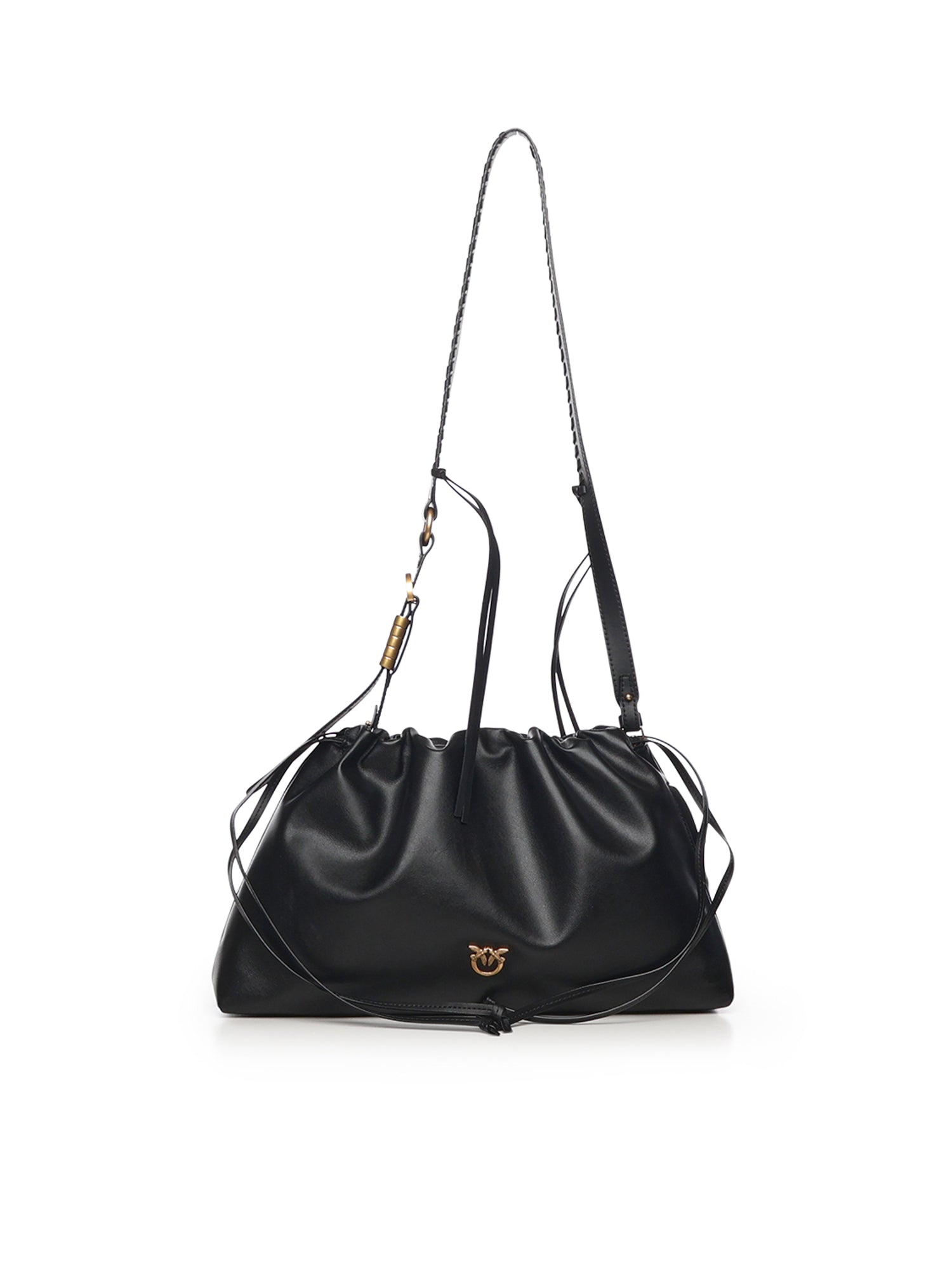 Borsa Clutch a spalla grande in pelle 105825 A0QOZ99Q PINKO 