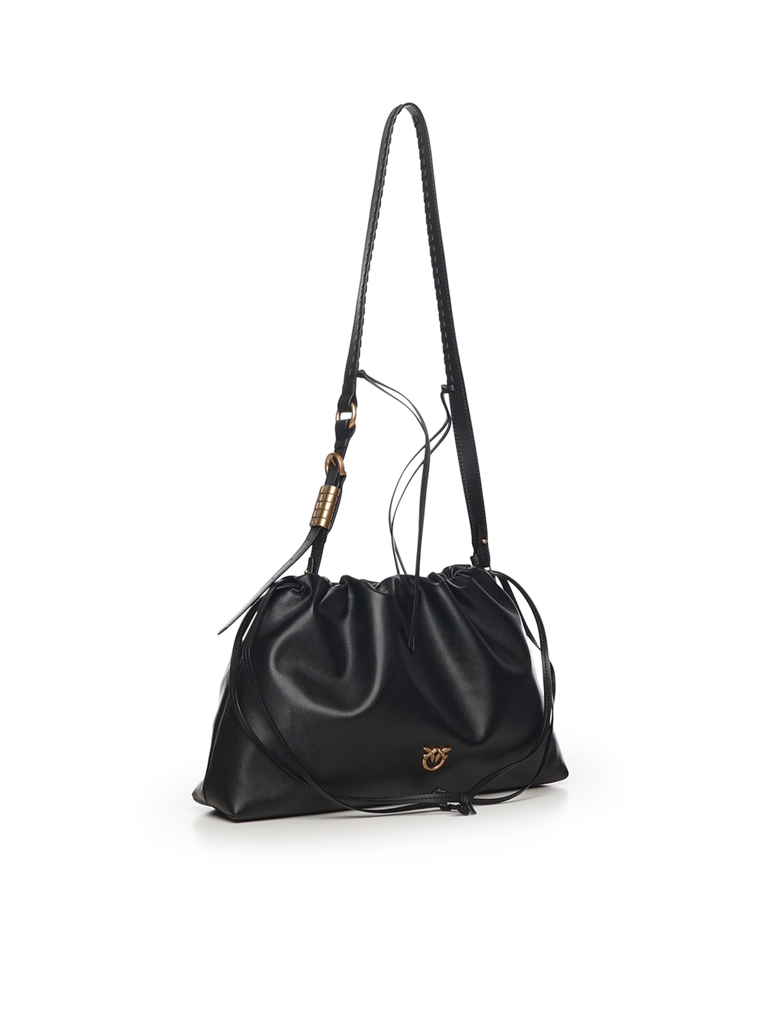 Borsa Clutch a spalla grande in pelle 105825 A0QOZ99Q PINKO 