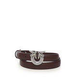 Cintura in pelle con logo 105876 A0F1LA7N PINKO 