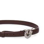 Cintura in pelle con logo 105876 A0F1LA7N PINKO 