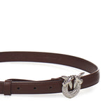 Cintura in pelle con logo 105876 A0F1LA7N PINKO 