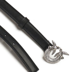 Cintura in pelle con logo 105876 A0F1Z99N PINKO 