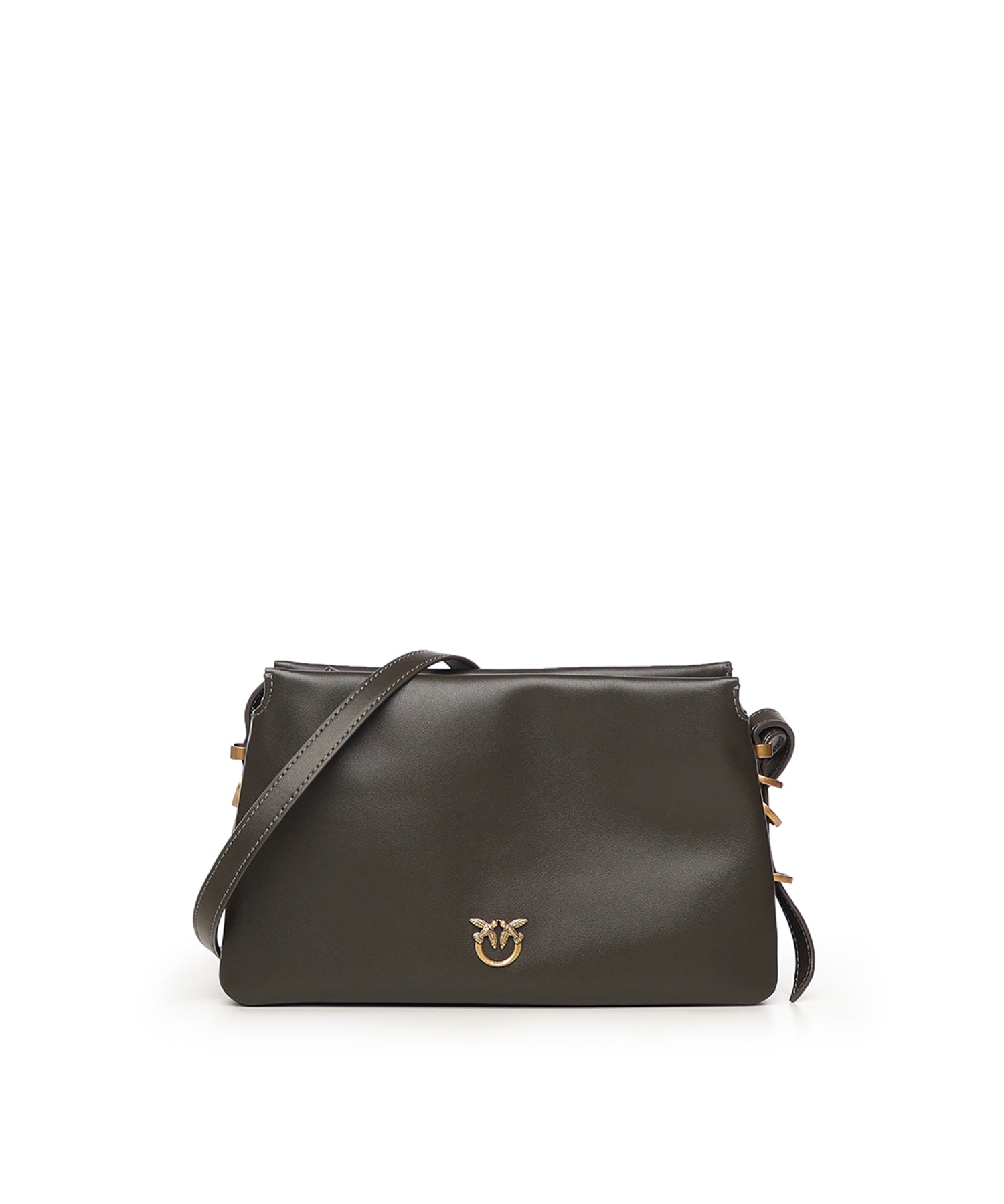 Borsa a tracolla Mini One, Two, Three Bag in pelle 105883 A0QOK35Q PINKO 