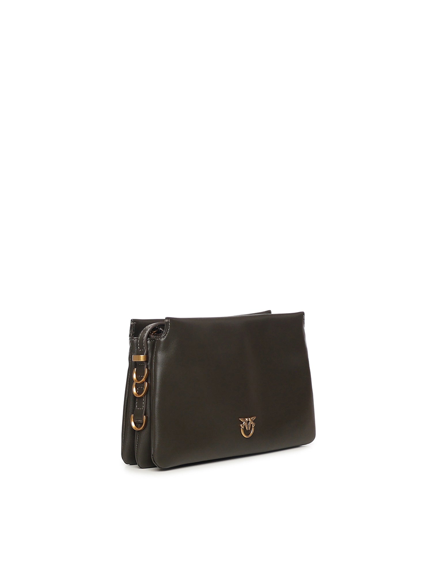 Borsa a tracolla Mini One, Two, Three Bag in pelle 105883 A0QOK35Q PINKO 